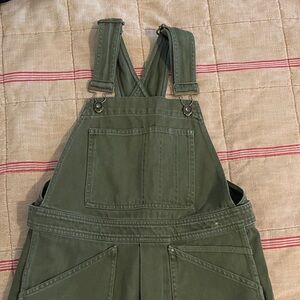 Alex Mill Olive Green Overalls, 2021 Claire Saffitz collab, size S